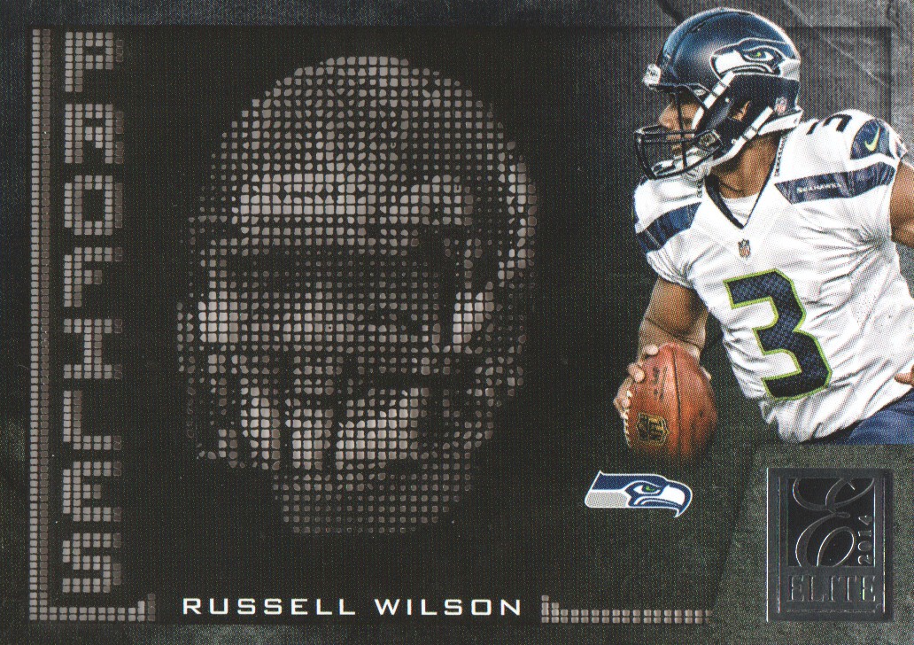 2014 Elite Profiles Silver #1 Russell Wilson