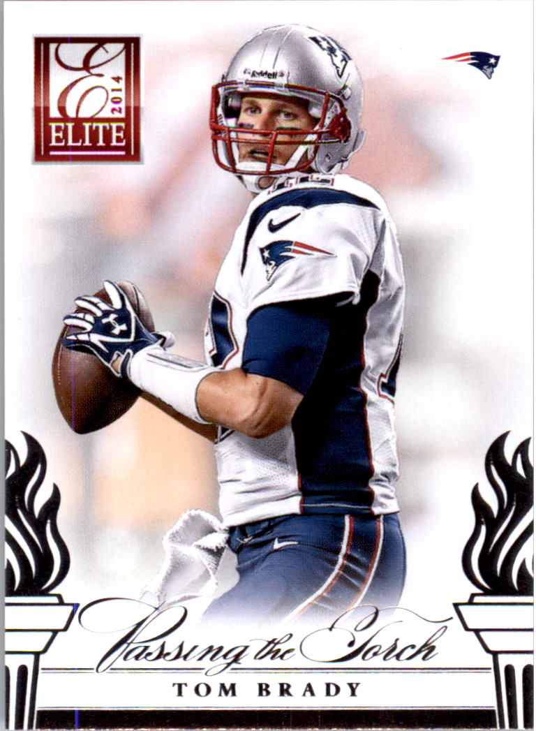 2014 Elite Passing the Torch Silver #3 Peyton Manning/Tom Brady