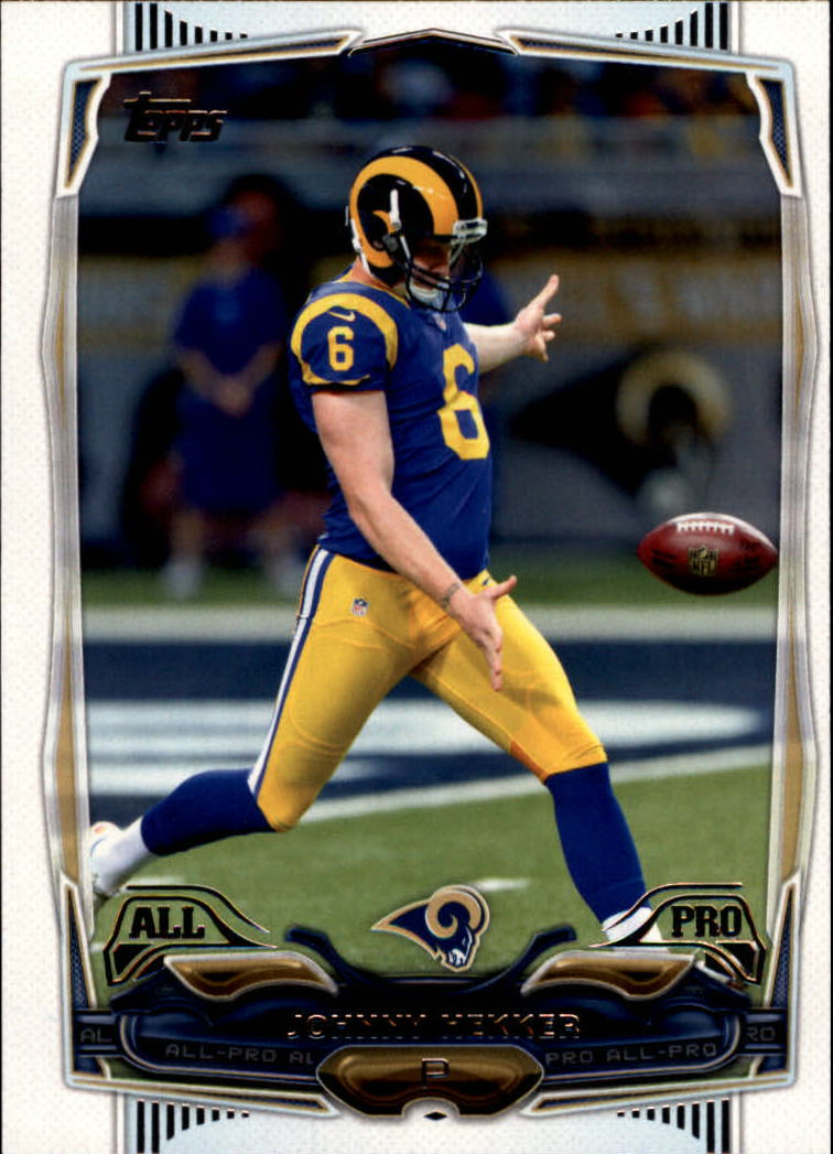 2014 Topps #35A Johnny Hekker RC