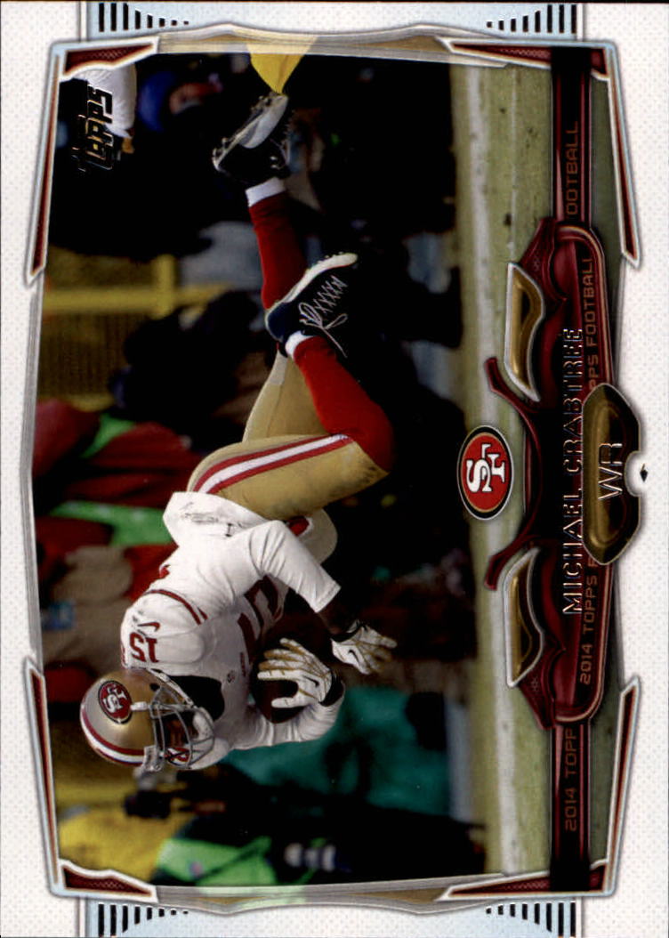 2014 Topps #62A Michael Crabtree