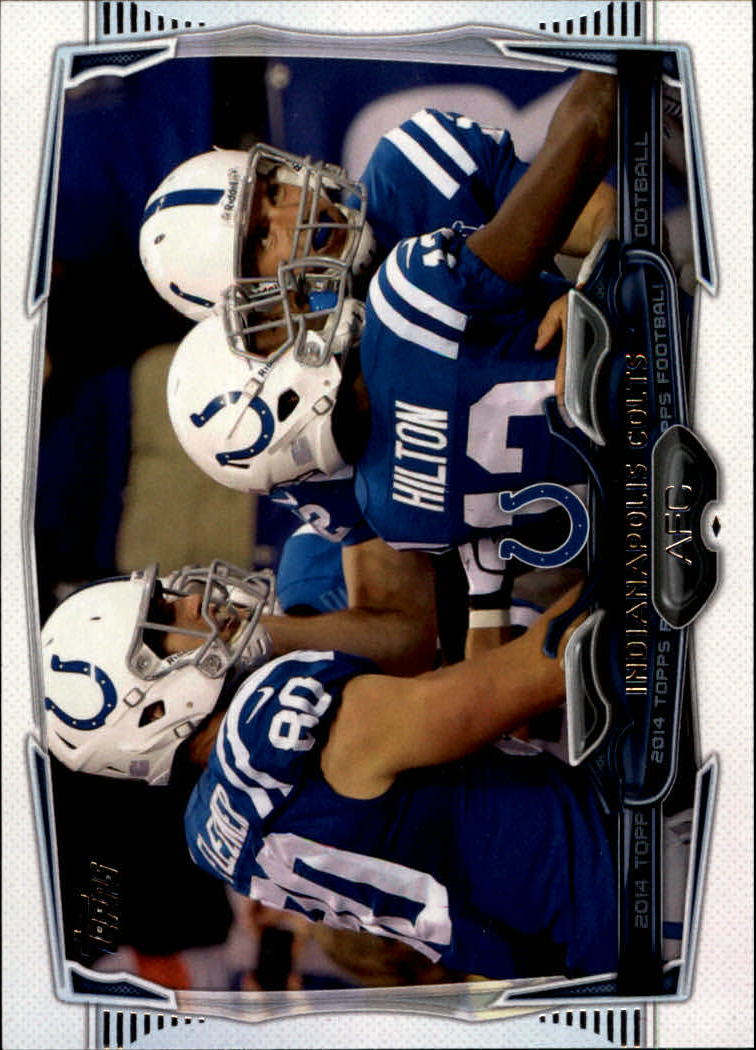 2014 Topps #193 Indianapolis Colts/Andrew Luck/T.Y. Hilton/Coby Fleener