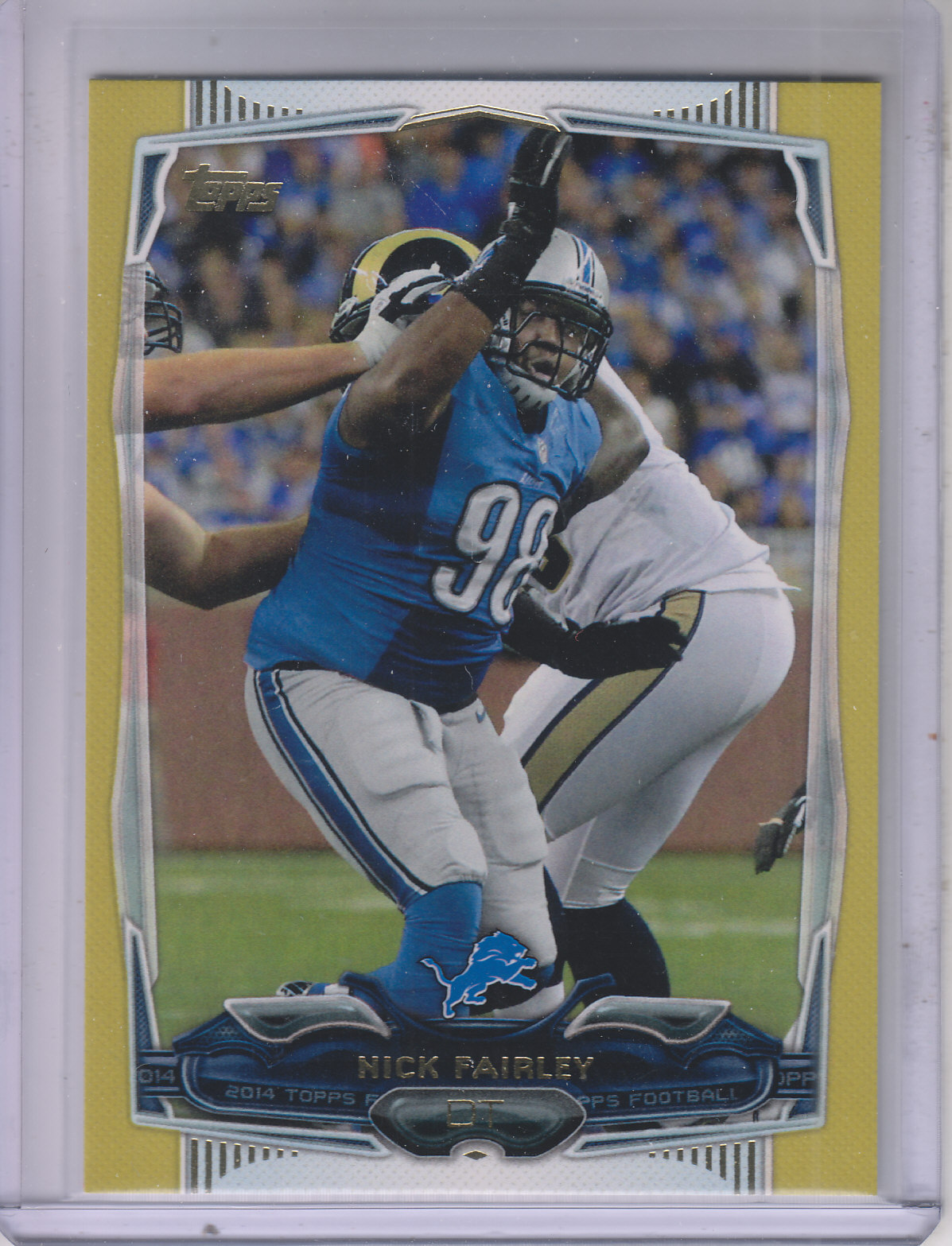 2014 Topps Gold #133 Nick Fairley