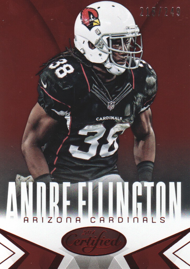 2014 Certified Red #3 Andre Ellington