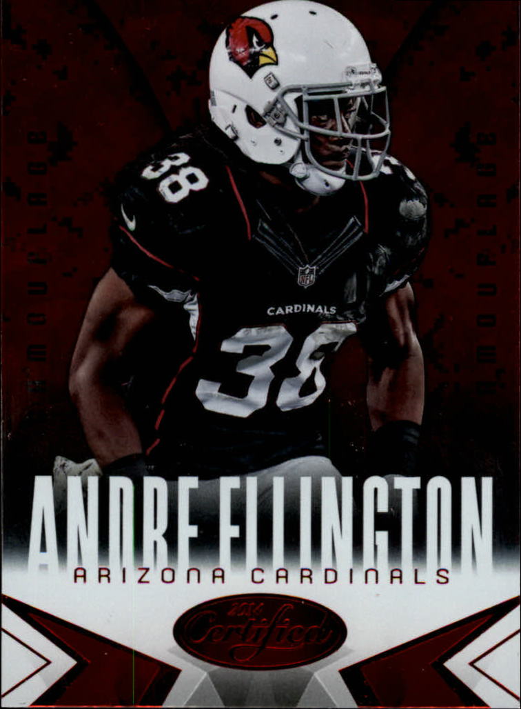 2014 Certified Camo Red #3 Andre Ellington