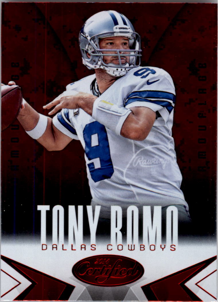 2014 Certified Camo Red #26 Tony Romo