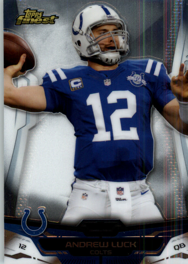 2014 Finest #75 Andrew Luck