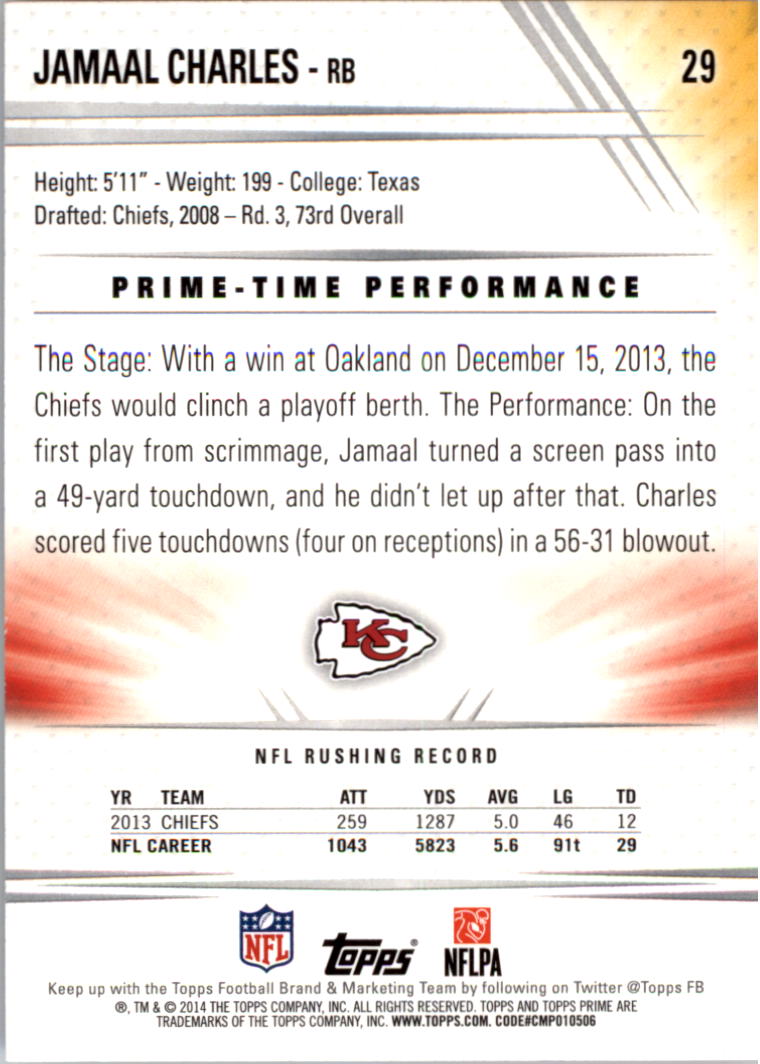 B2373- 2014 Topps Prime FB Card #s 1-150 +Inserts -You Pick- 15+ FREE US SHIP - Picture 63 of 373