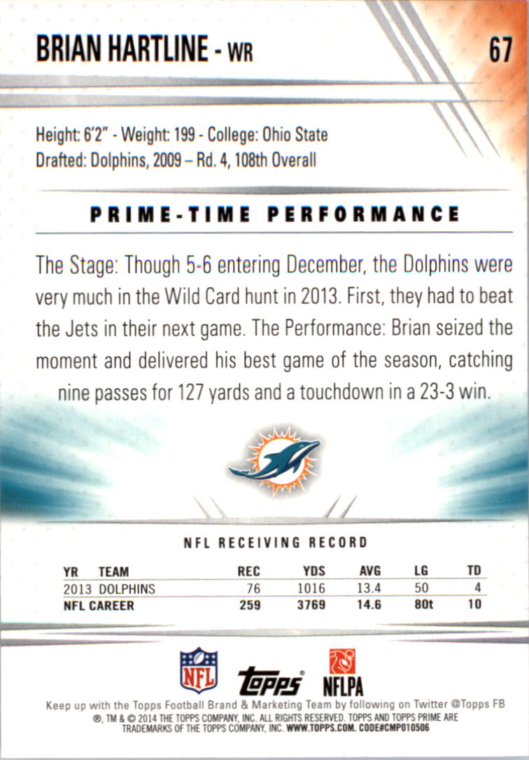 B2373- 2014 Topps Prime FB Card #s 1-150 +Inserts -You Pick- 15+ FREE US SHIP - Picture 139 of 373