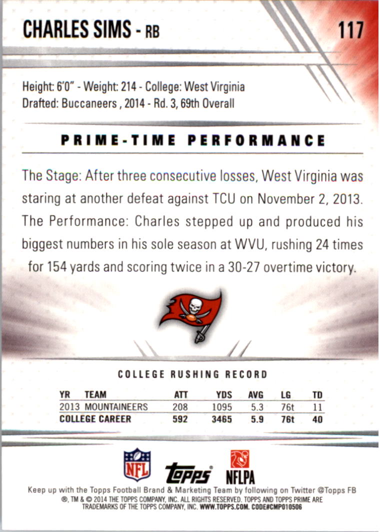 B2373- 2014 Topps Prime FB Card #s 1-150 +Inserts -You Pick- 15+ FREE US SHIP - Picture 241 of 373