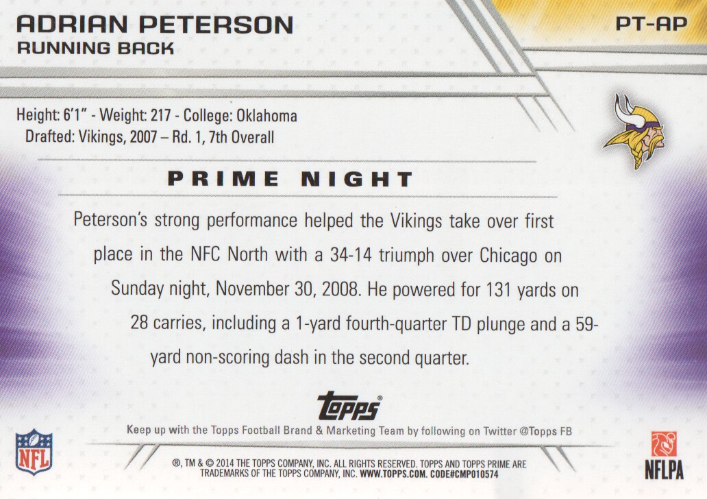 B2373- 2014 Topps Prime FB Card #s 1-150 +Inserts -You Pick- 15+ FREE US SHIP - Picture 316 of 373