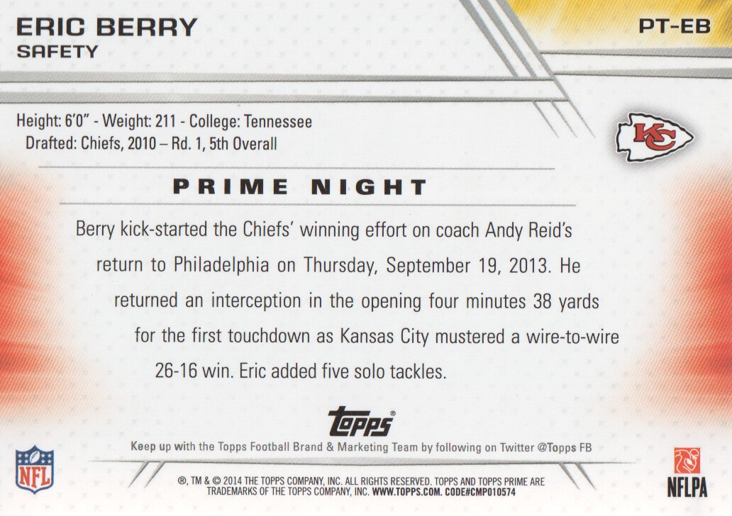 B2373- 2014 Topps Prime FB Card #s 1-150 +Inserts -You Pick- 15+ FREE US SHIP - Picture 326 of 373