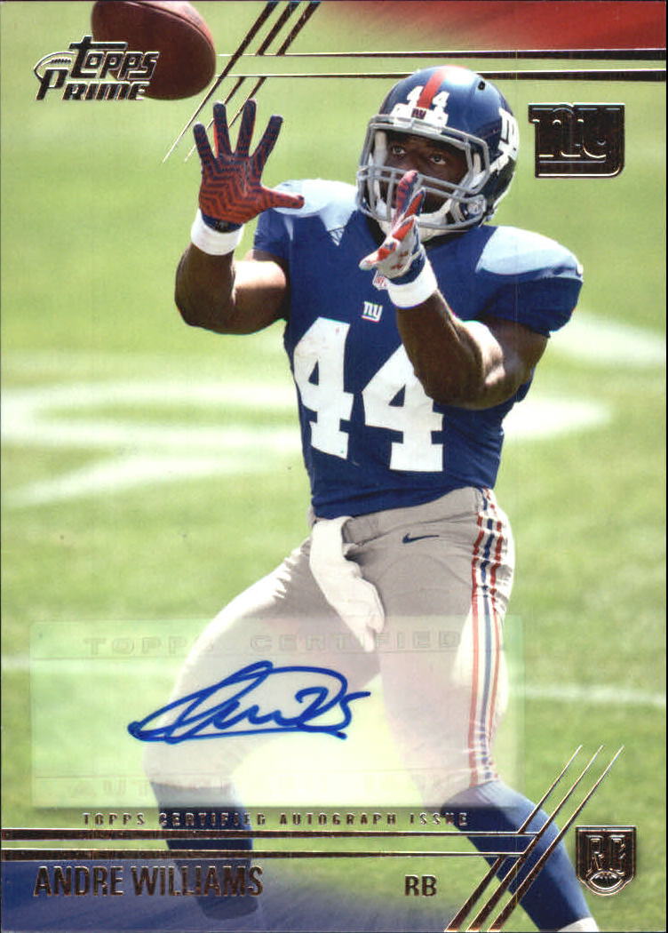 2014 Topps Prime Autographs #132R Andre Williams