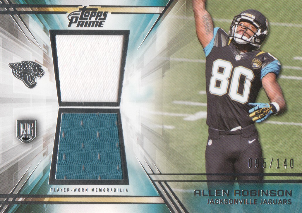 2014 Topps Prime Dual Relics #DRAR Allen Robinson