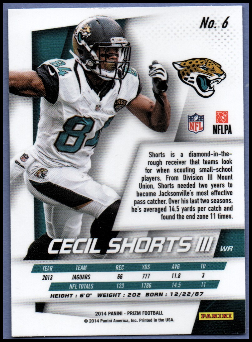 B1213- 2014 Panini Prizm FB Card #s 1-300 +Rookies -You Pick- 15+ FREE US SHIP - Picture 5 of 319