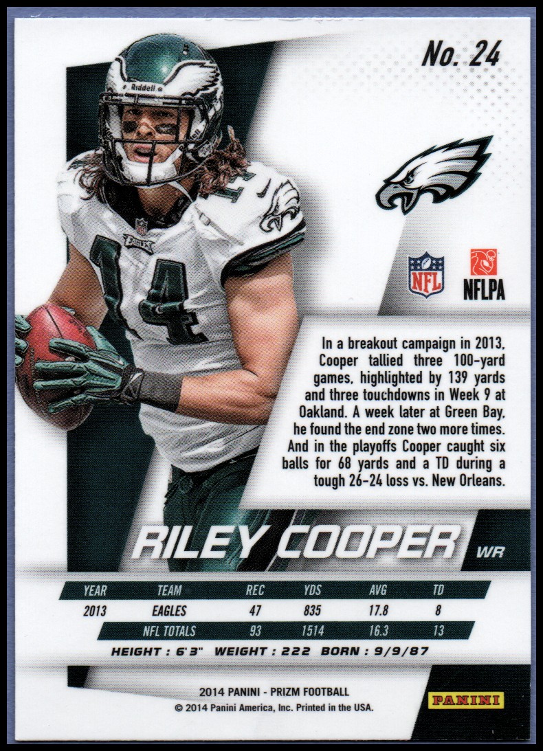 B1213- 2014 Panini Prizm FB Card #s 1-300 +Rookies -You Pick- 15+ FREE US SHIP - Picture 21 of 319