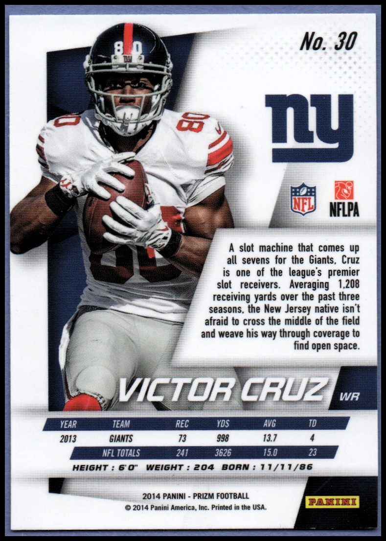 B1213- 2014 Panini Prizm FB Card #s 1-300 +Rookies -You Pick- 15+ FREE US SHIP - Picture 31 of 319