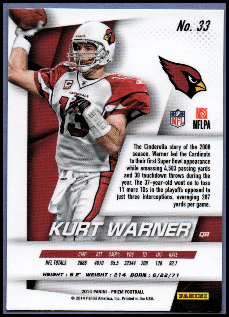 B1213- 2014 Panini Prizm FB Card #s 1-300 +Rookies -You Pick- 15+ FREE US SHIP - Picture 35 of 319