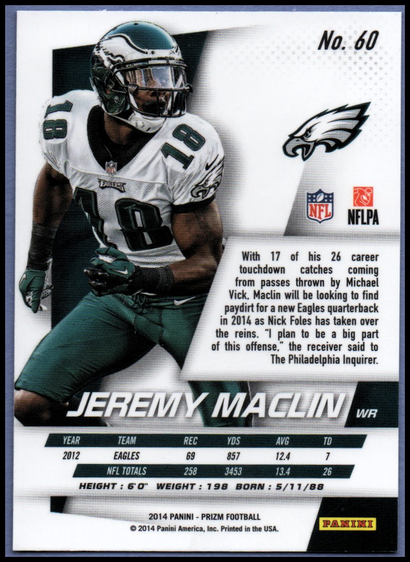 B1213- 2014 Panini Prizm FB Card #s 1-300 +Rookies -You Pick- 15+ FREE US SHIP - Picture 67 of 319