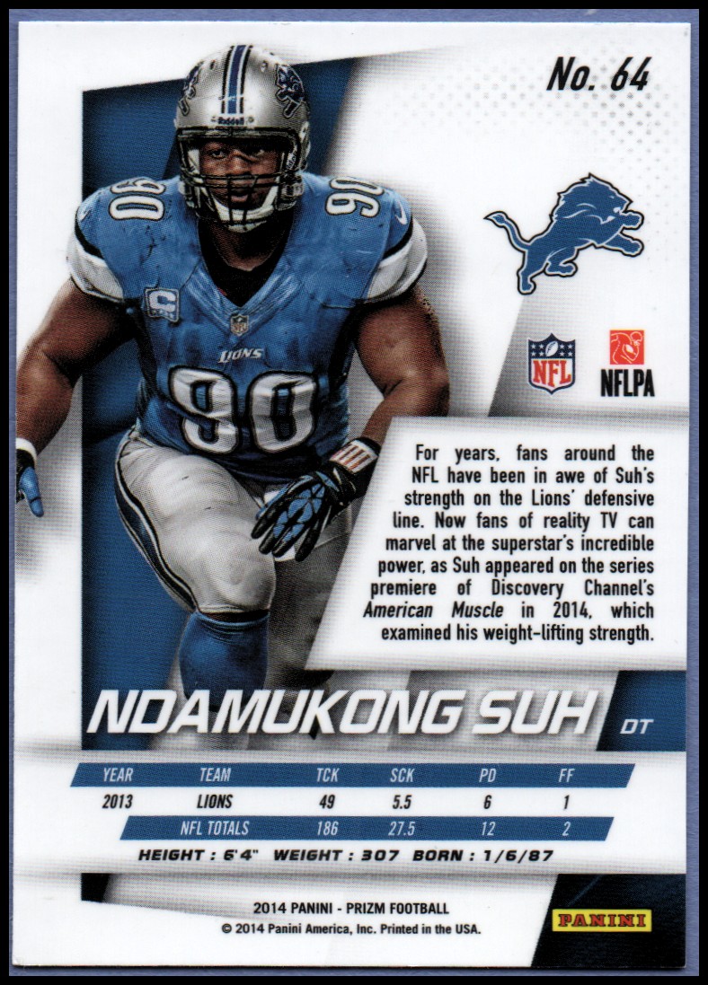 B1213- 2014 Panini Prizm FB Card #s 1-300 +Rookies -You Pick- 15+ FREE US SHIP - Picture 73 of 319