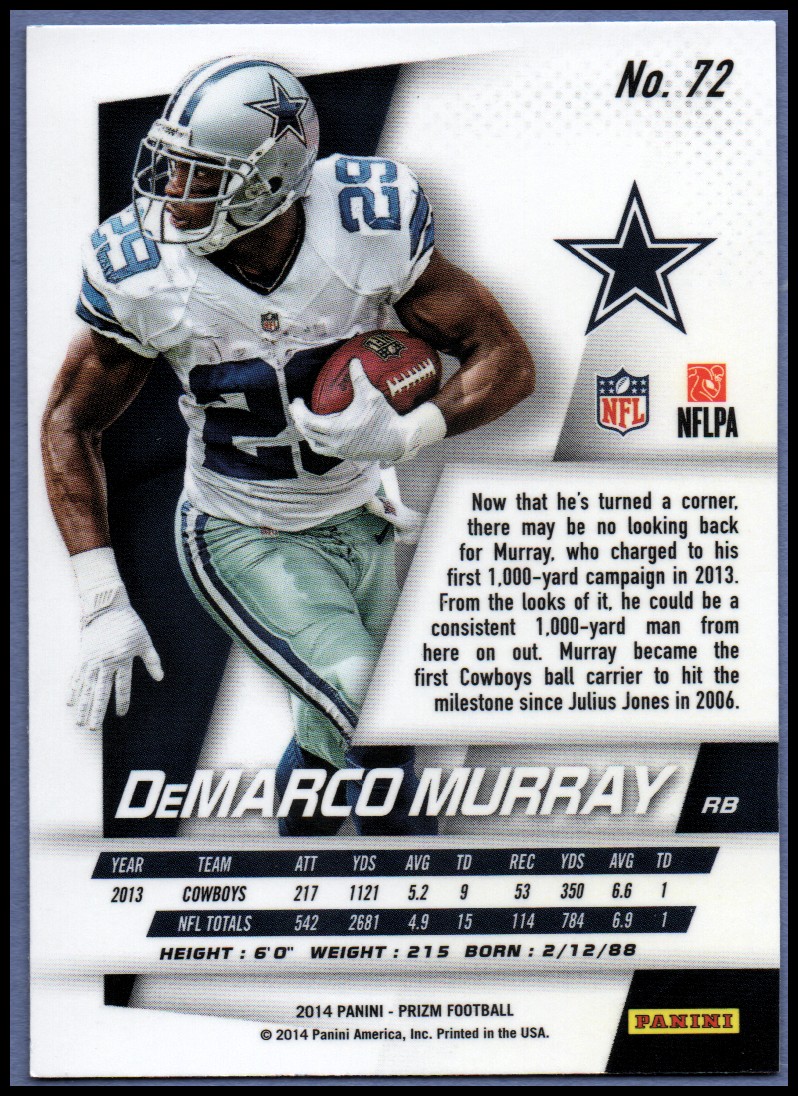 B1213- 2014 Panini Prizm FB Card #s 1-300 +Rookies -You Pick- 15+ FREE US SHIP - Picture 79 of 319