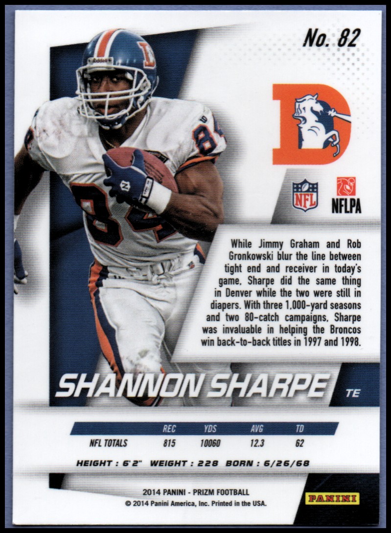 B1213- 2014 Panini Prizm FB Card #s 1-300 +Rookies -You Pick- 15+ FREE US SHIP - Picture 87 of 319