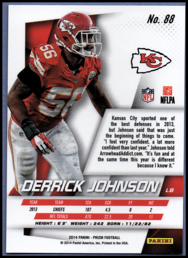 B1213- 2014 Panini Prizm FB Card #s 1-300 +Rookies -You Pick- 15+ FREE US SHIP - Picture 97 of 319
