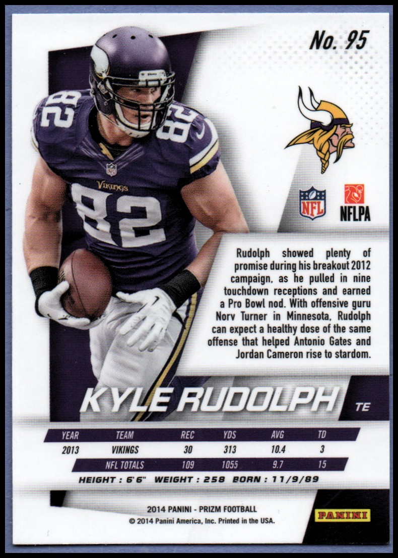 B1213- 2014 Panini Prizm FB Card #s 1-300 +Rookies -You Pick- 15+ FREE US SHIP - Picture 109 of 319
