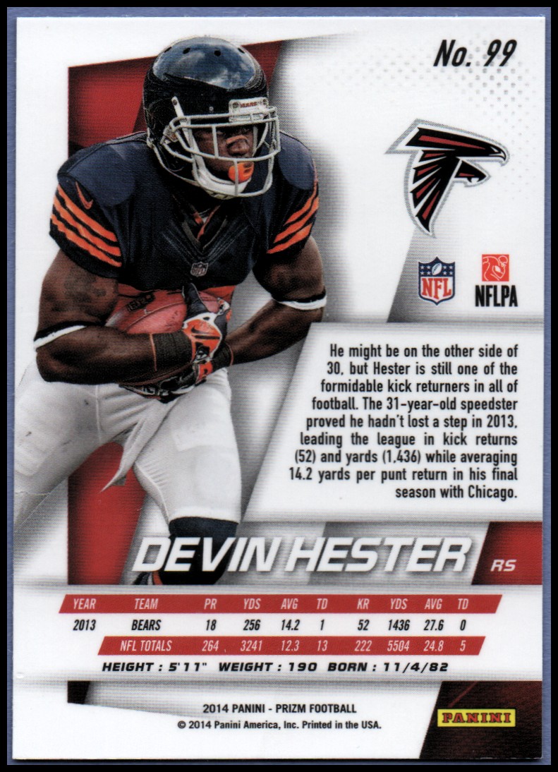 B1213- 2014 Panini Prizm FB Card #s 1-300 +Rookies -You Pick- 15+ FREE US SHIP - Picture 115 of 319