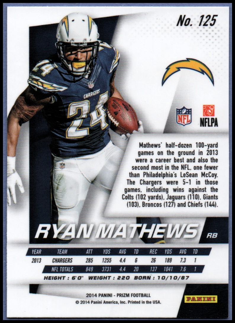 B1213- 2014 Panini Prizm FB Card #s 1-300 +Rookies -You Pick- 15+ FREE US SHIP - Picture 145 of 319