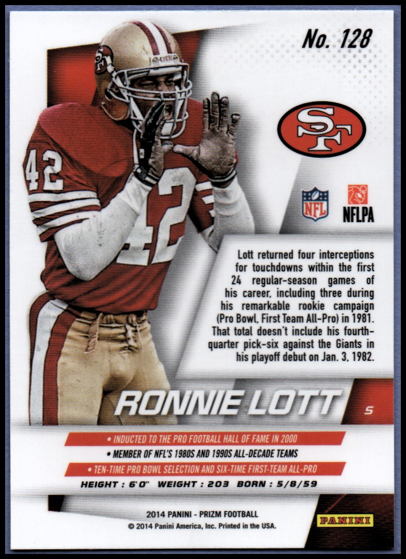 B1213- 2014 Panini Prizm FB Card #s 1-300 +Rookies -You Pick- 15+ FREE US SHIP - Picture 149 of 319