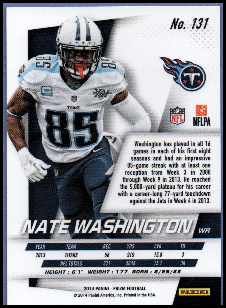 B1213- 2014 Panini Prizm FB Card #s 1-300 +Rookies -You Pick- 15+ FREE US SHIP - Picture 155 of 319