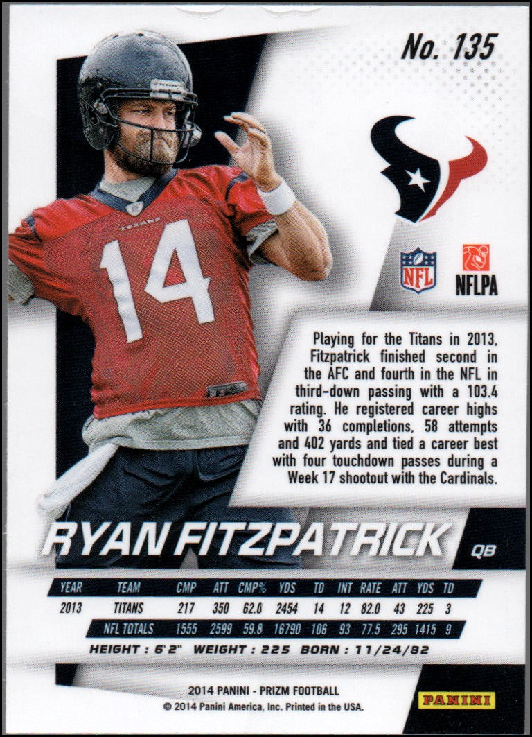 B1213- 2014 Panini Prizm FB Card #s 1-300 +Rookies -You Pick- 15+ FREE US SHIP - Picture 163 of 319