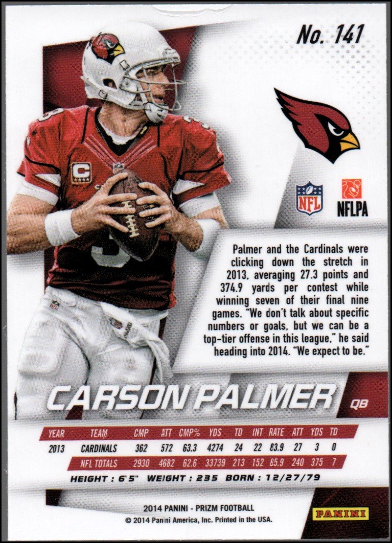 B1213- 2014 Panini Prizm FB Card #s 1-300 +Rookies -You Pick- 15+ FREE US SHIP - Picture 169 of 319
