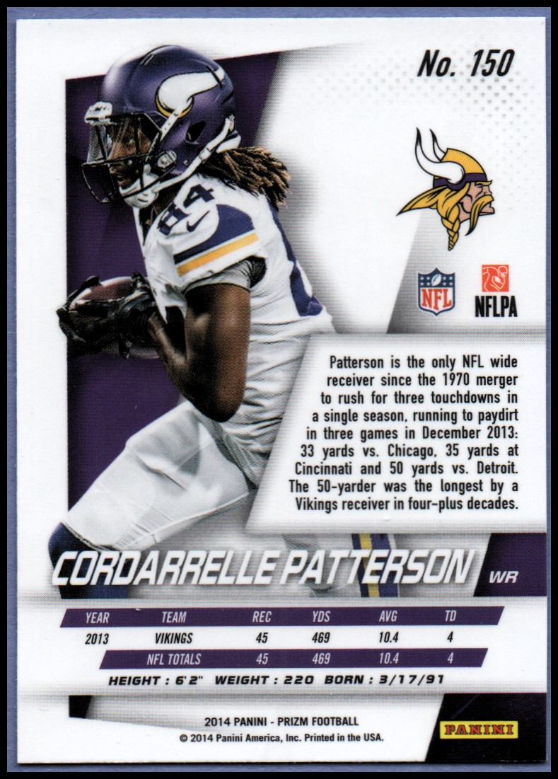 B1213- 2014 Panini Prizm FB Card #s 1-300 +Rookies -You Pick- 15+ FREE US SHIP - Picture 181 of 319
