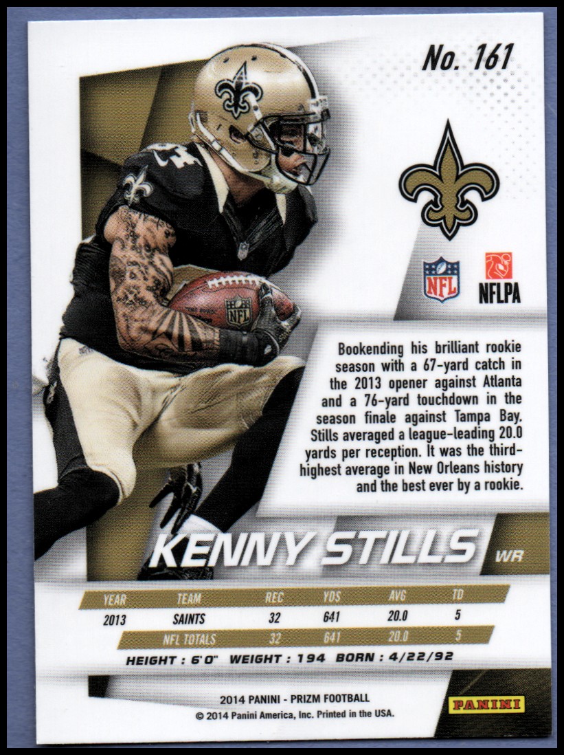 B1213- 2014 Panini Prizm FB Card #s 1-300 +Rookies -You Pick- 15+ FREE US SHIP - Picture 197 of 319