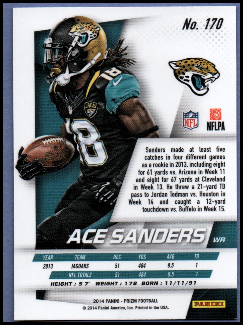 B1213- 2014 Panini Prizm FB Card #s 1-300 +Rookies -You Pick- 15+ FREE US SHIP - Picture 211 of 319