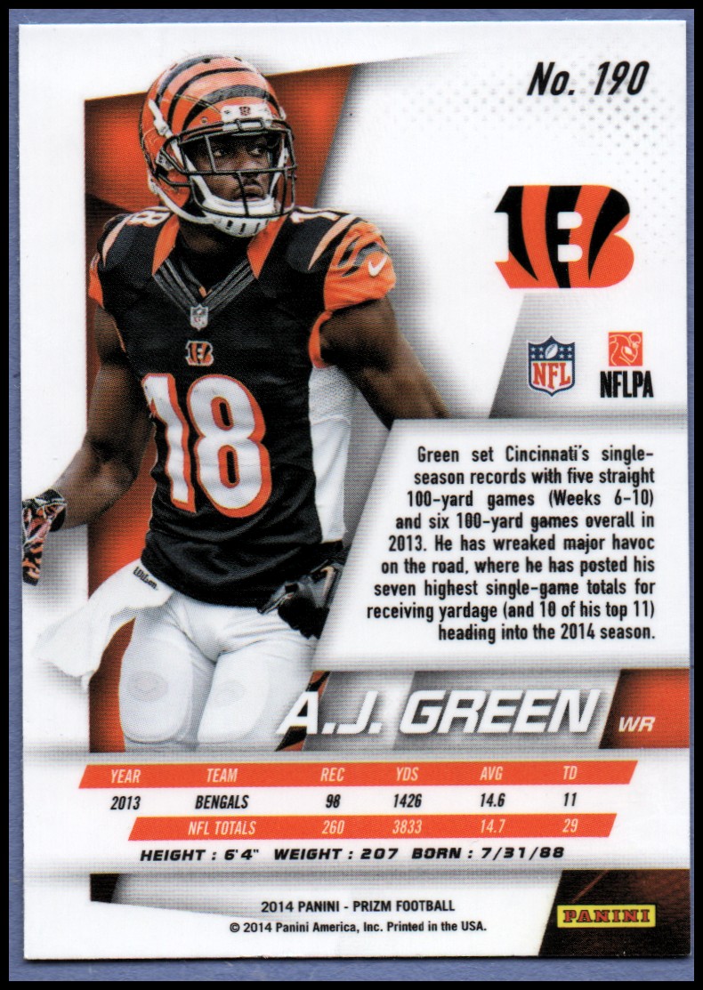 B1213- 2014 Panini Prizm FB Card #s 1-300 +Rookies -You Pick- 15+ FREE US SHIP - Picture 235 of 319