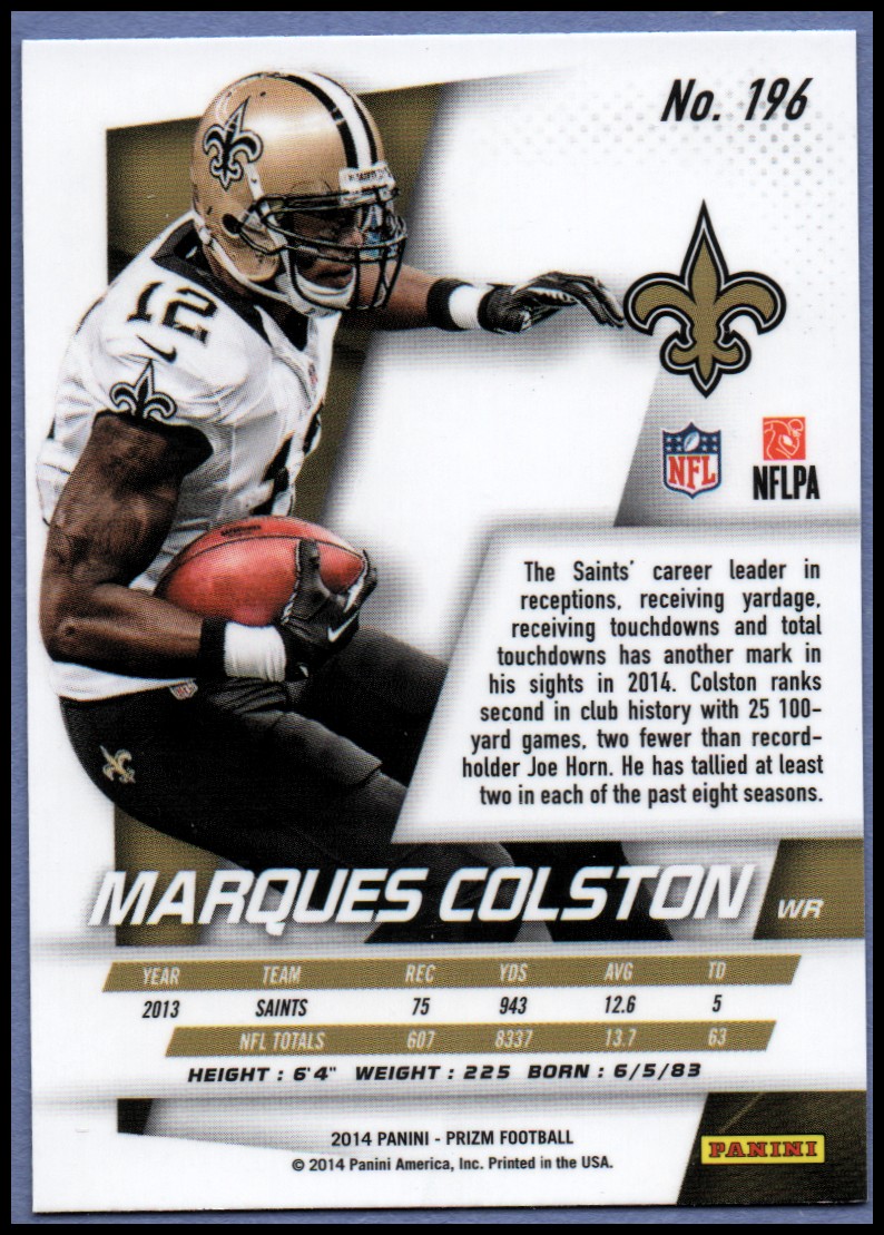 B1213- 2014 Panini Prizm FB Card #s 1-300 +Rookies -You Pick- 15+ FREE US SHIP - Picture 243 of 319