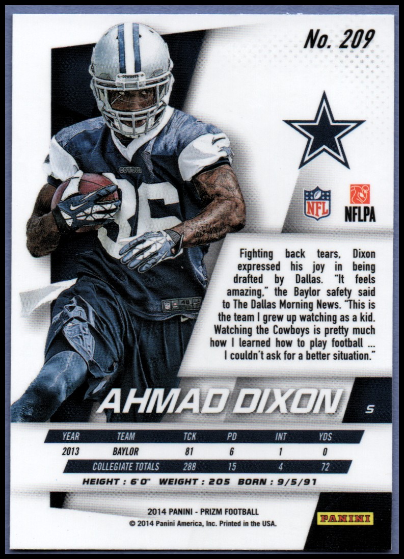 B1213- 2014 Panini Prizm FB Card #s 1-300 +Rookies -You Pick- 15+ FREE US SHIP - Picture 247 of 319
