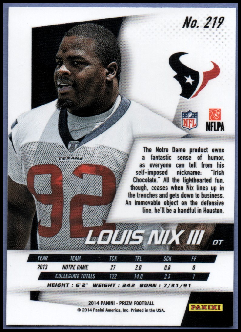 B1213- 2014 Panini Prizm FB Card #s 1-300 +Rookies -You Pick- 15+ FREE US SHIP - Picture 255 of 319