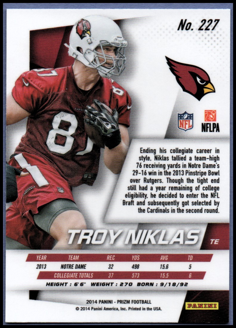 B1213- 2014 Panini Prizm FB Card #s 1-300 +Rookies -You Pick- 15+ FREE US SHIP - Picture 263 of 319