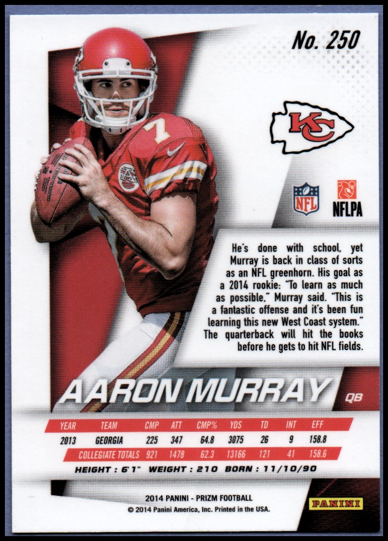 B1213- 2014 Panini Prizm FB Card #s 1-300 +Rookies -You Pick- 15+ FREE US SHIP - Picture 275 of 319