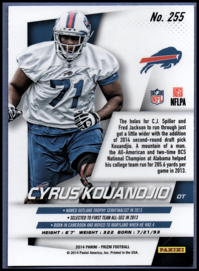 B1213- 2014 Panini Prizm FB Card #s 1-300 +Rookies -You Pick- 15+ FREE US SHIP - Picture 283 of 319