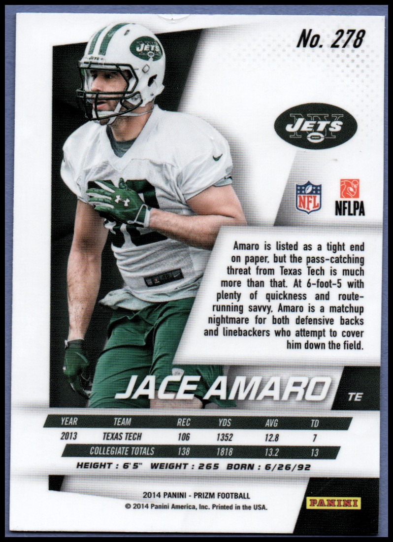 B1213- 2014 Panini Prizm FB Card #s 1-300 +Rookies -You Pick- 15+ FREE US SHIP - Picture 307 of 319