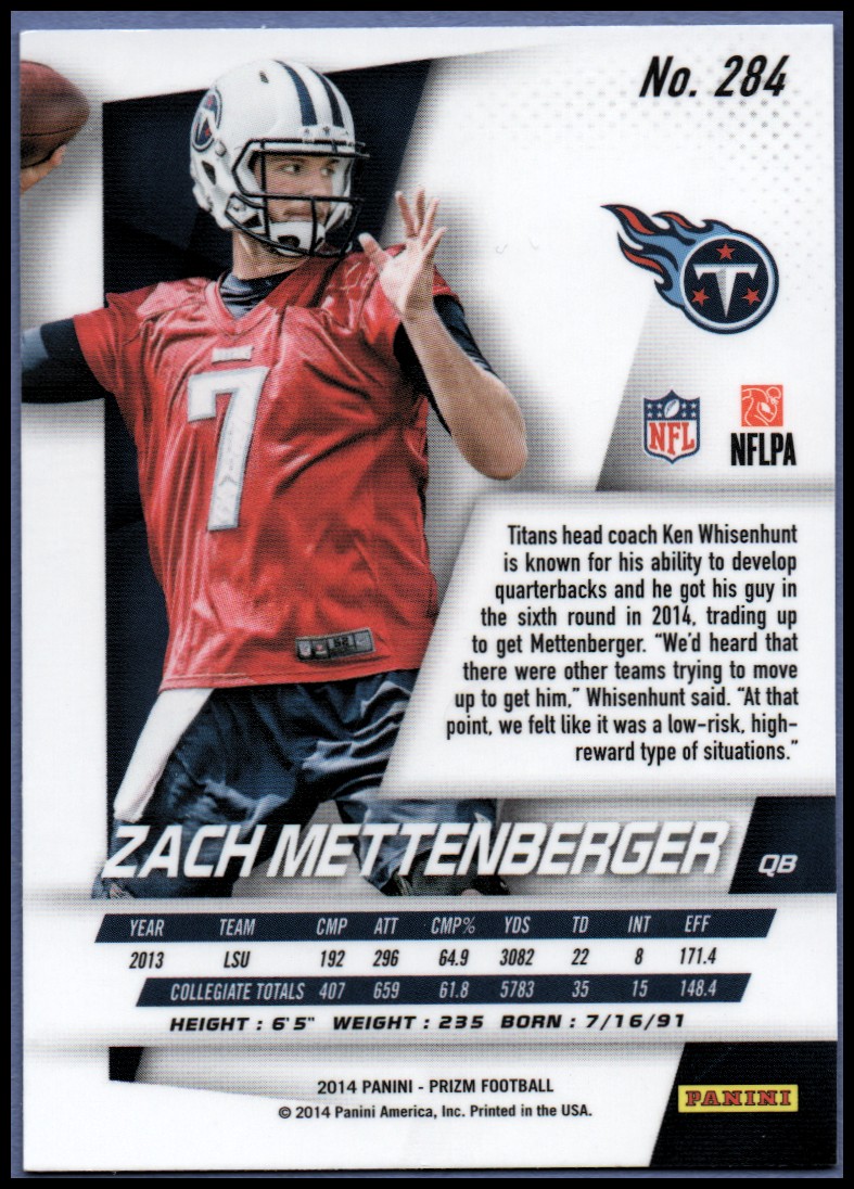 B1213- 2014 Panini Prizm FB Card #s 1-300 +Rookies -You Pick- 15+ FREE US SHIP - Picture 311 of 319