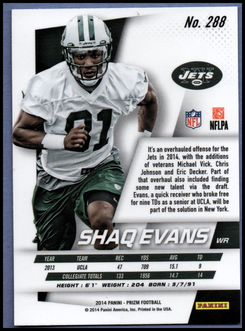 B1213- 2014 Panini Prizm FB Card #s 1-300 +Rookies -You Pick- 15+ FREE US SHIP - Picture 313 of 319