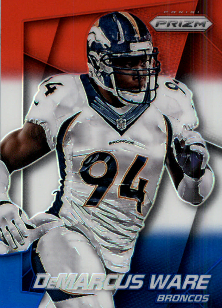 2014 Panini Prizm Prizms Red White and Blue #22 DeMarcus Ware