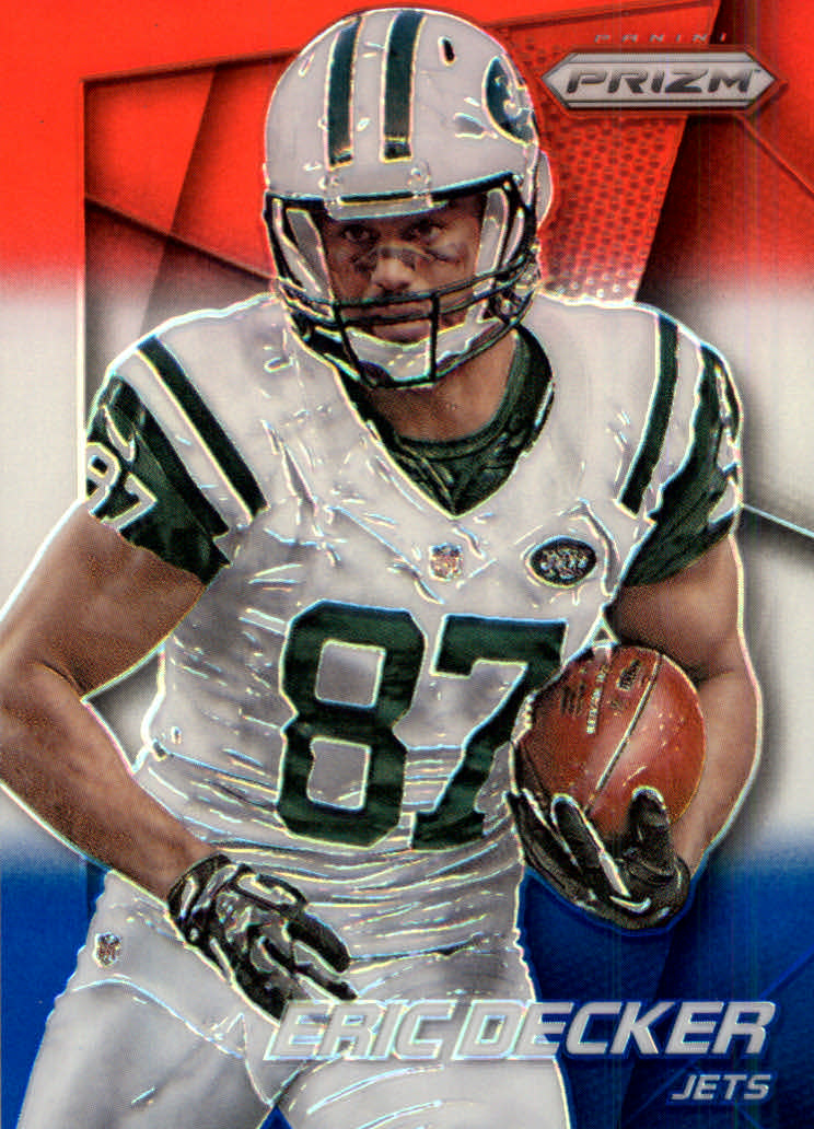 2014 Panini Prizm Prizms Red White and Blue #110 Eric Decker