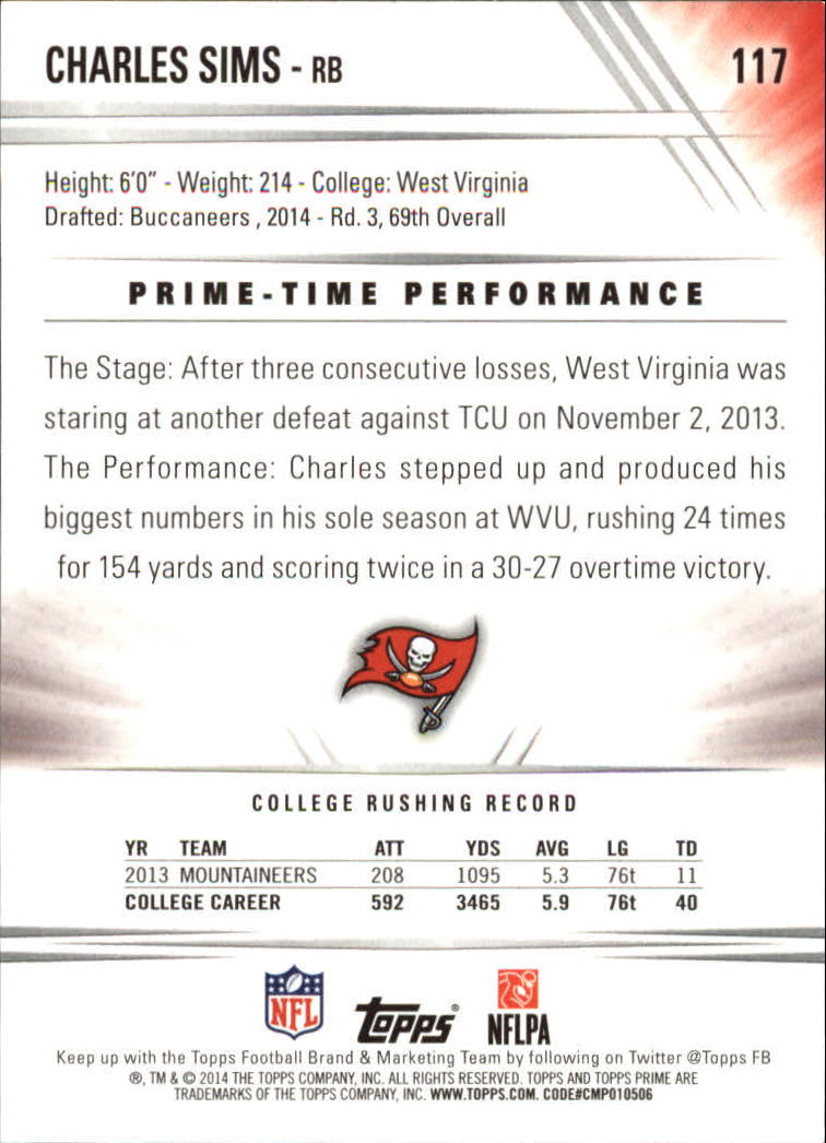 B2373- 2014 Topps Prime FB Card #s 1-150 +Inserts -You Pick- 15+ FREE US SHIP - Picture 373 of 373