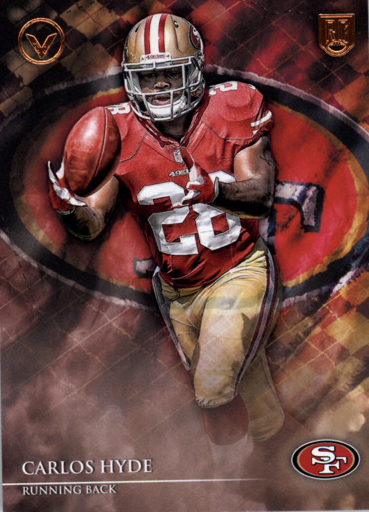 2014 Topps Valor #36 Carlos Hyde RC